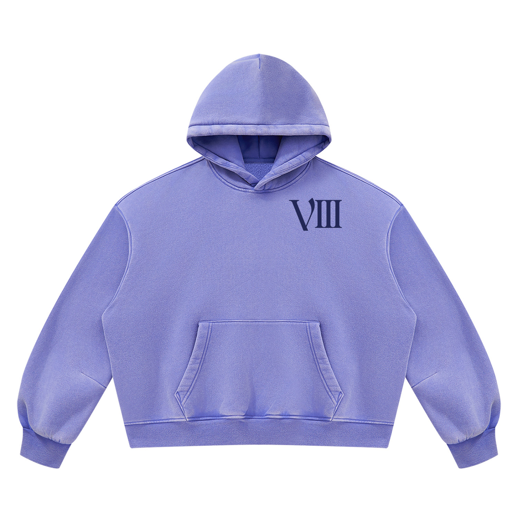 Strength 2 Vintage Wash Boxy Fleece Hoodie | Brittany Keller Art x Storylines by Sav