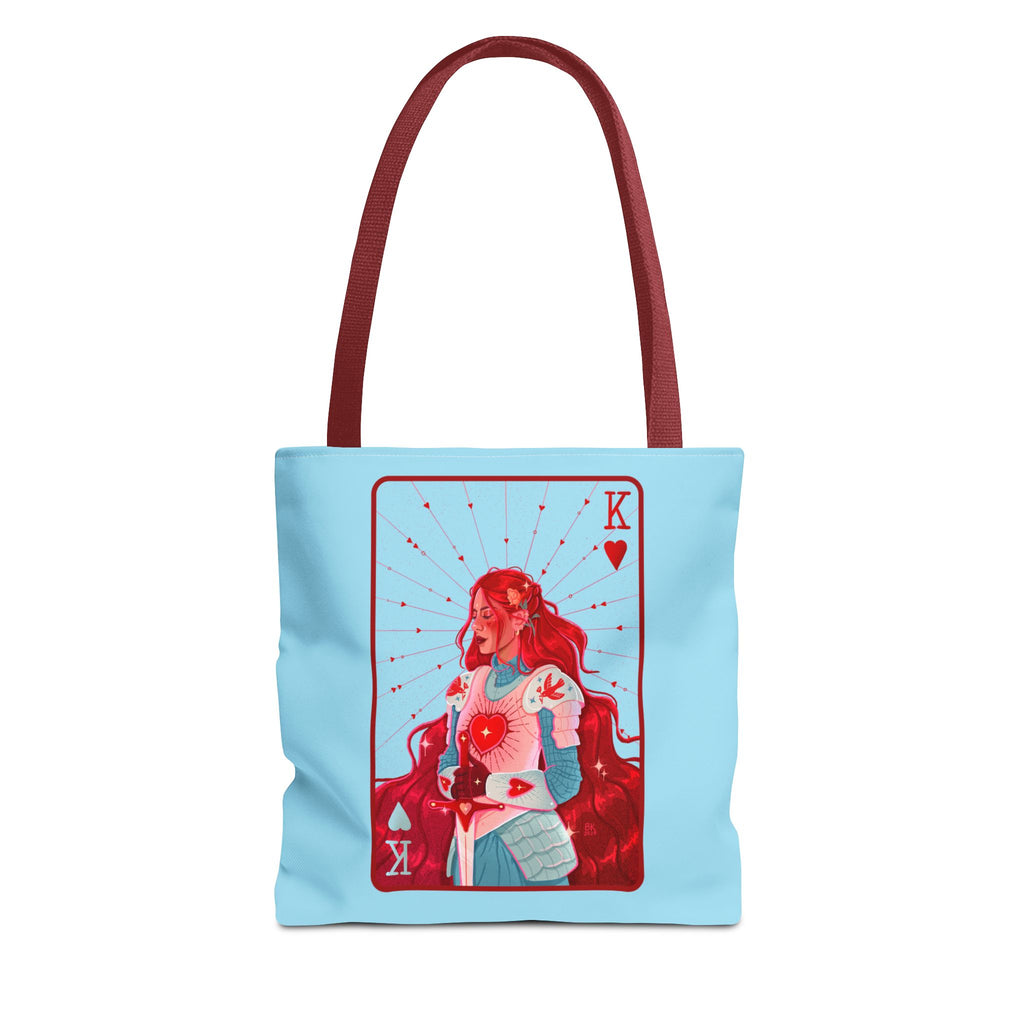 Knight of Hearts Tote Bag