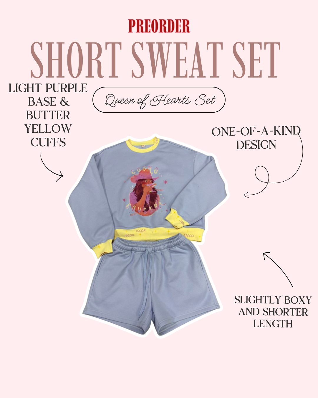 PRE-ORDER: Cosmo Cowgirl Sweat Set