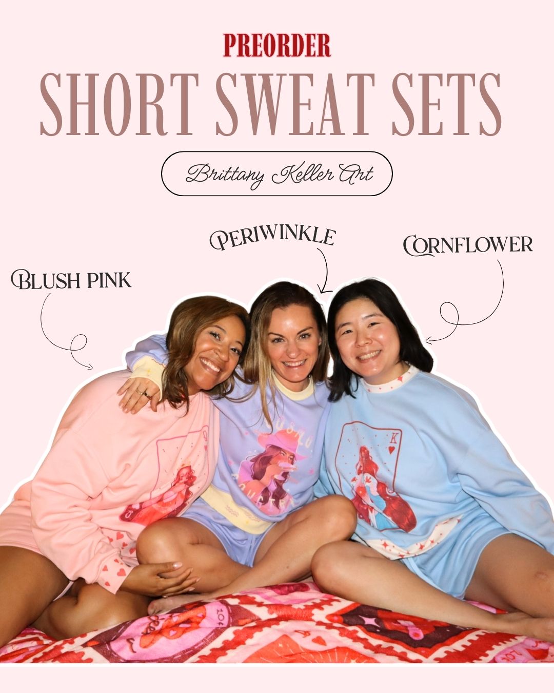 PRE-ORDER: Knight of Hearts Sweat Set