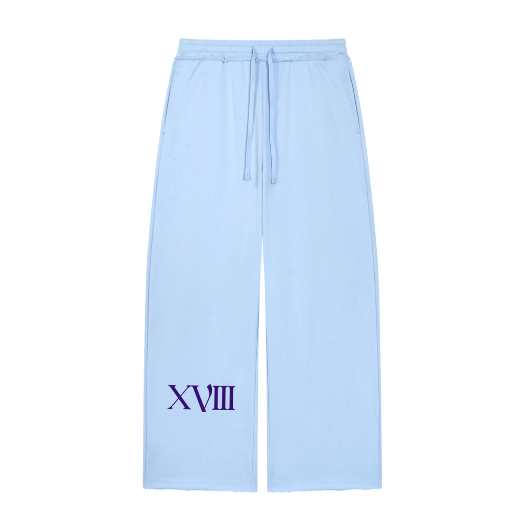 The Moon Wide Leg Raw Edge Sweatpants | Brittany Keller Art x Storylines by Sav | Lovely Ladies Tarot Collection