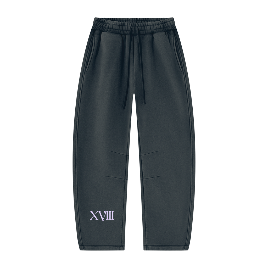 The Moon Vintage Wash Barrel Leg Fleece Sweatpants | Brittany Keller Art x Storylines by Sav