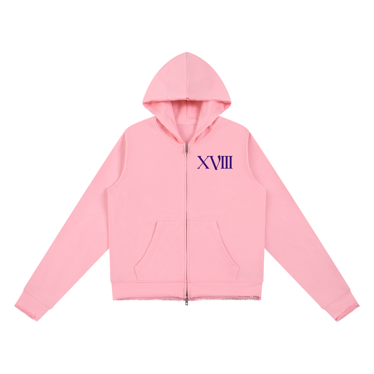 The Moon Women’s Raw Edge Full Zip Hoodie | Brittany Keller Art x Storylines by Sav