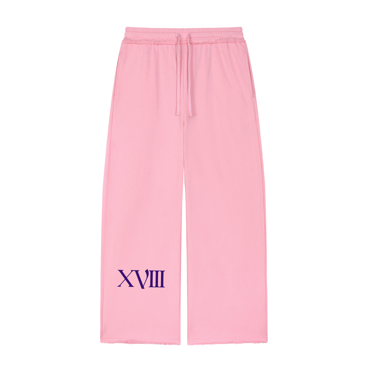 The Moon Wide Leg Raw Edge Sweatpants | Brittany Keller Art x Storylines by Sav | Lovely Ladies Tarot Collection