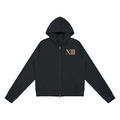 Lady Death Women’s Raw Edge Full Zip Hoodie | Brittany Keller Art x Storylines by Sav