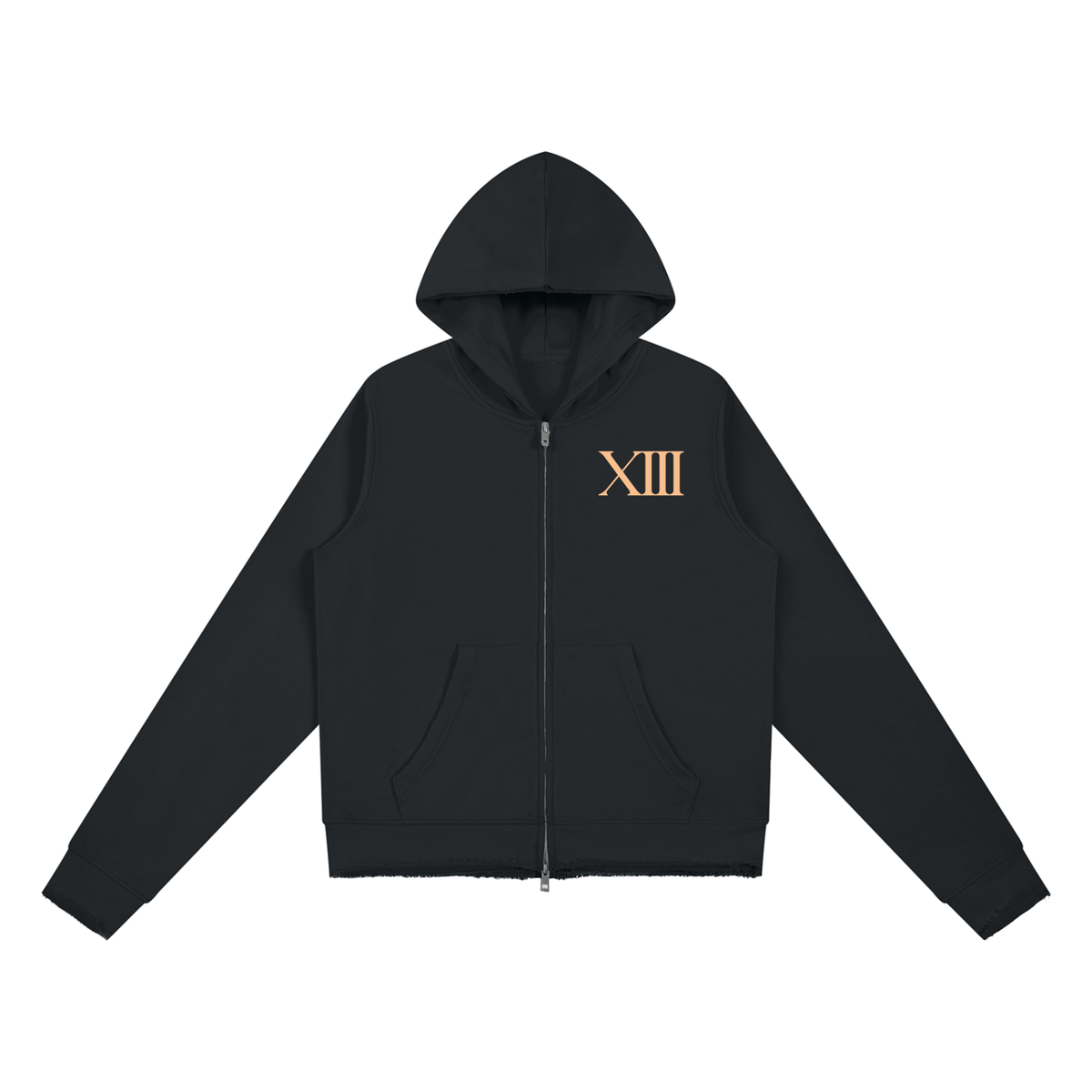 Lady Death Women’s Raw Edge Full Zip Hoodie | Brittany Keller Art x Storylines by Sav