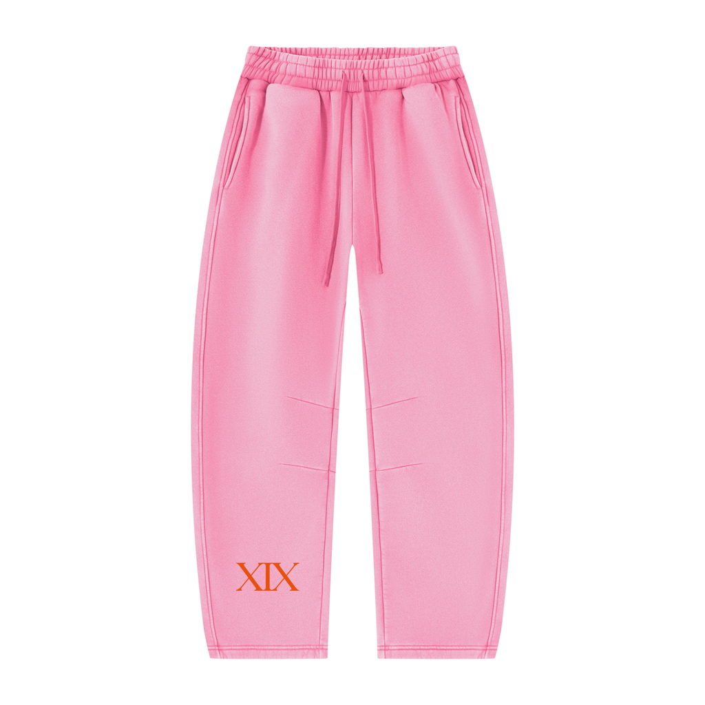 The Sun Vintage Wash Barrel Leg Fleece Sweatpants | Brittany Keller Art x Storylines by Sav