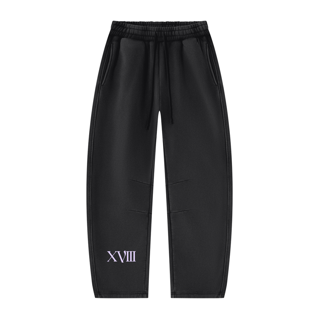 The Moon Vintage Wash Barrel Leg Fleece Sweatpants | Brittany Keller Art x Storylines by Sav