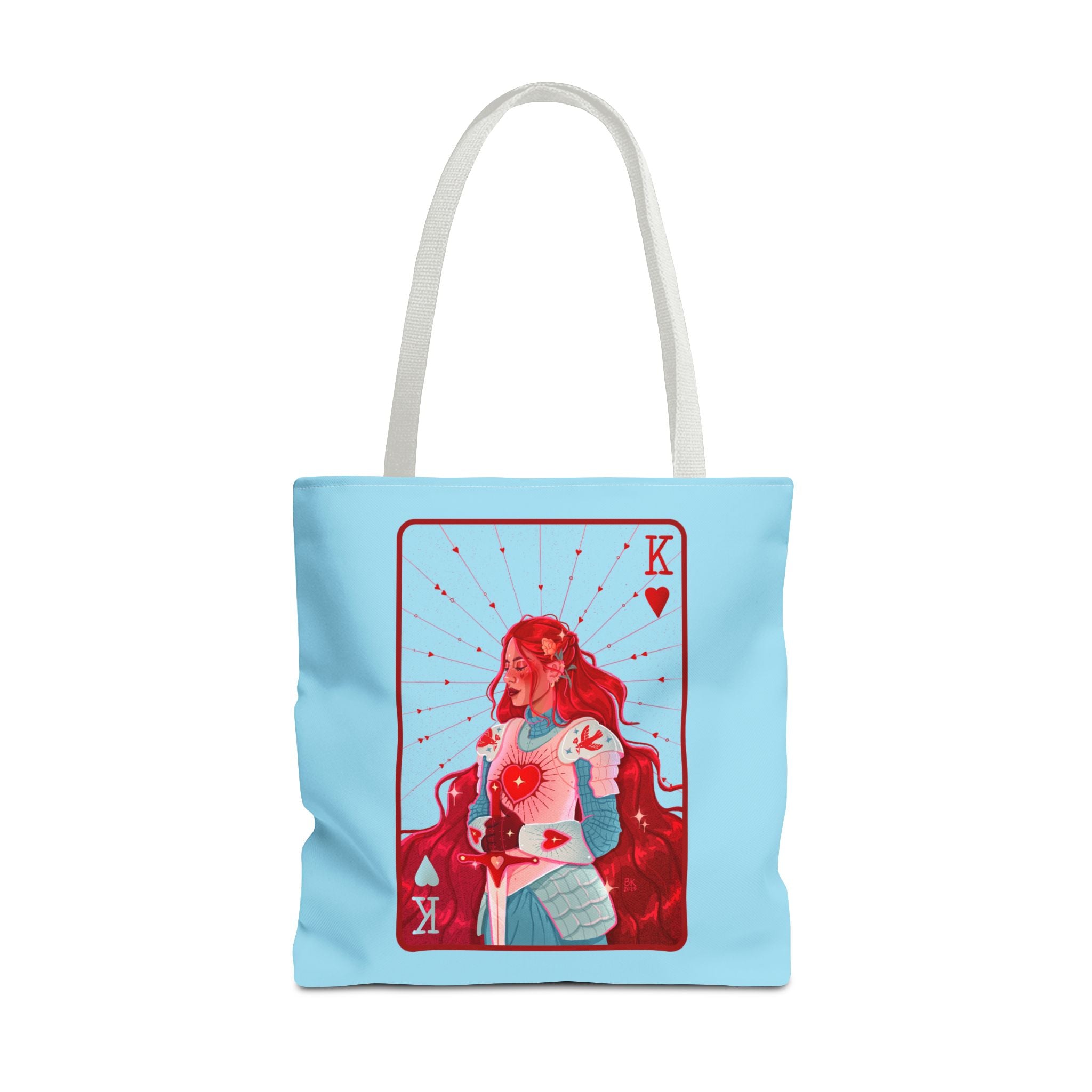 Knight of Hearts Tote Bag