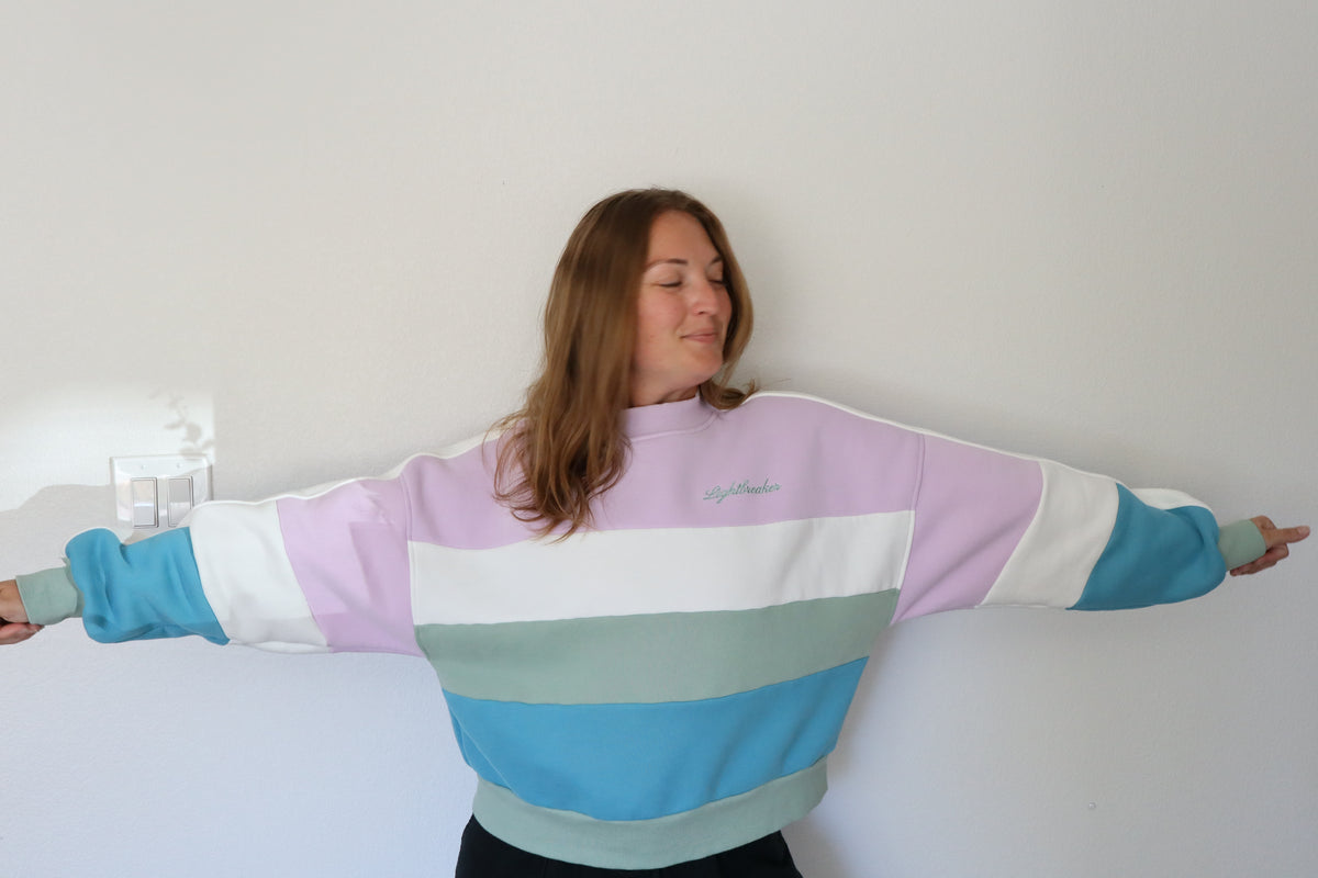The Lightbreaker Color Block Sweatshirt | Smoke & Scar Sweatshirt