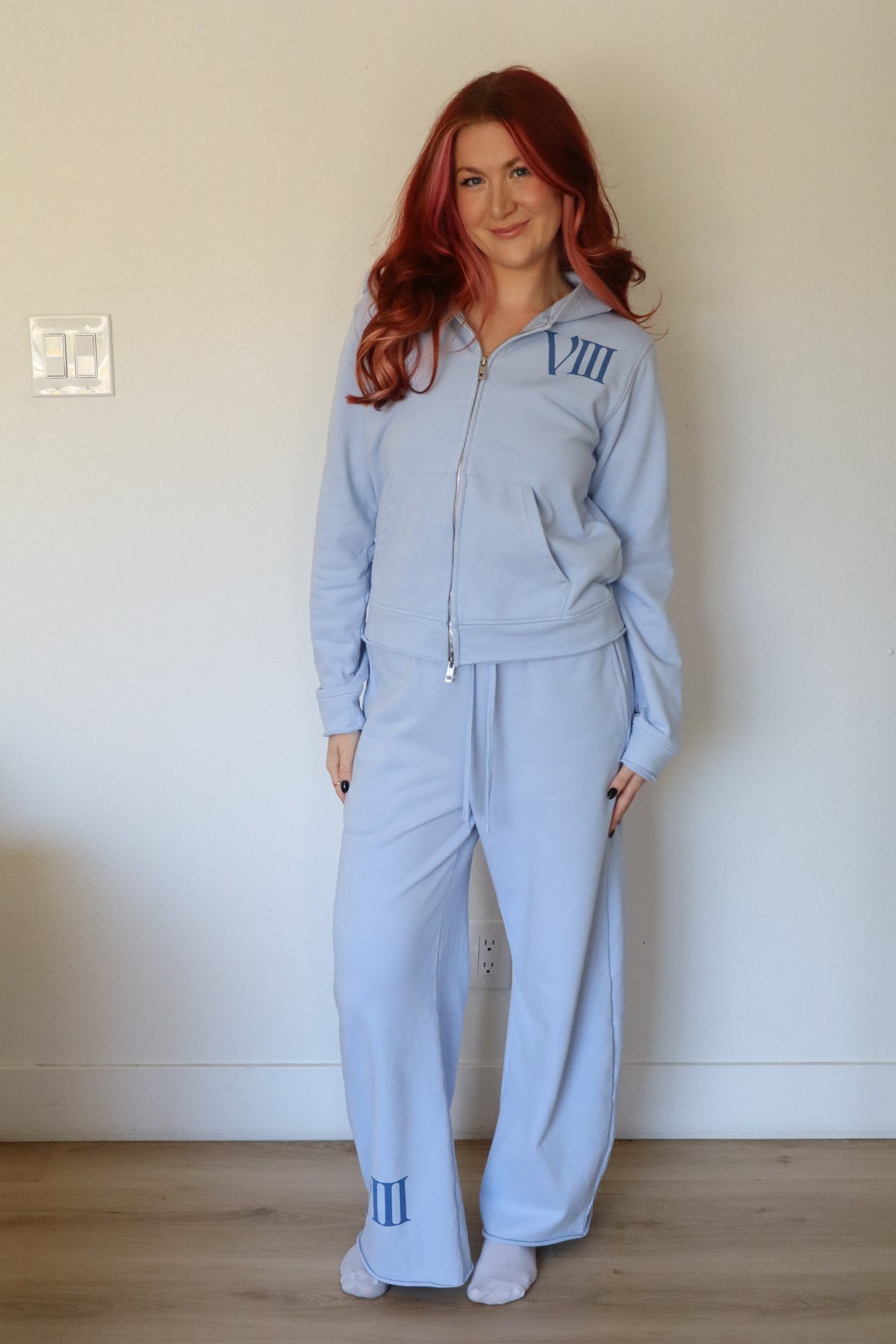 The Moon Women’s Raw Edge Full Zip Hoodie | Brittany Keller Art x Storylines by Sav