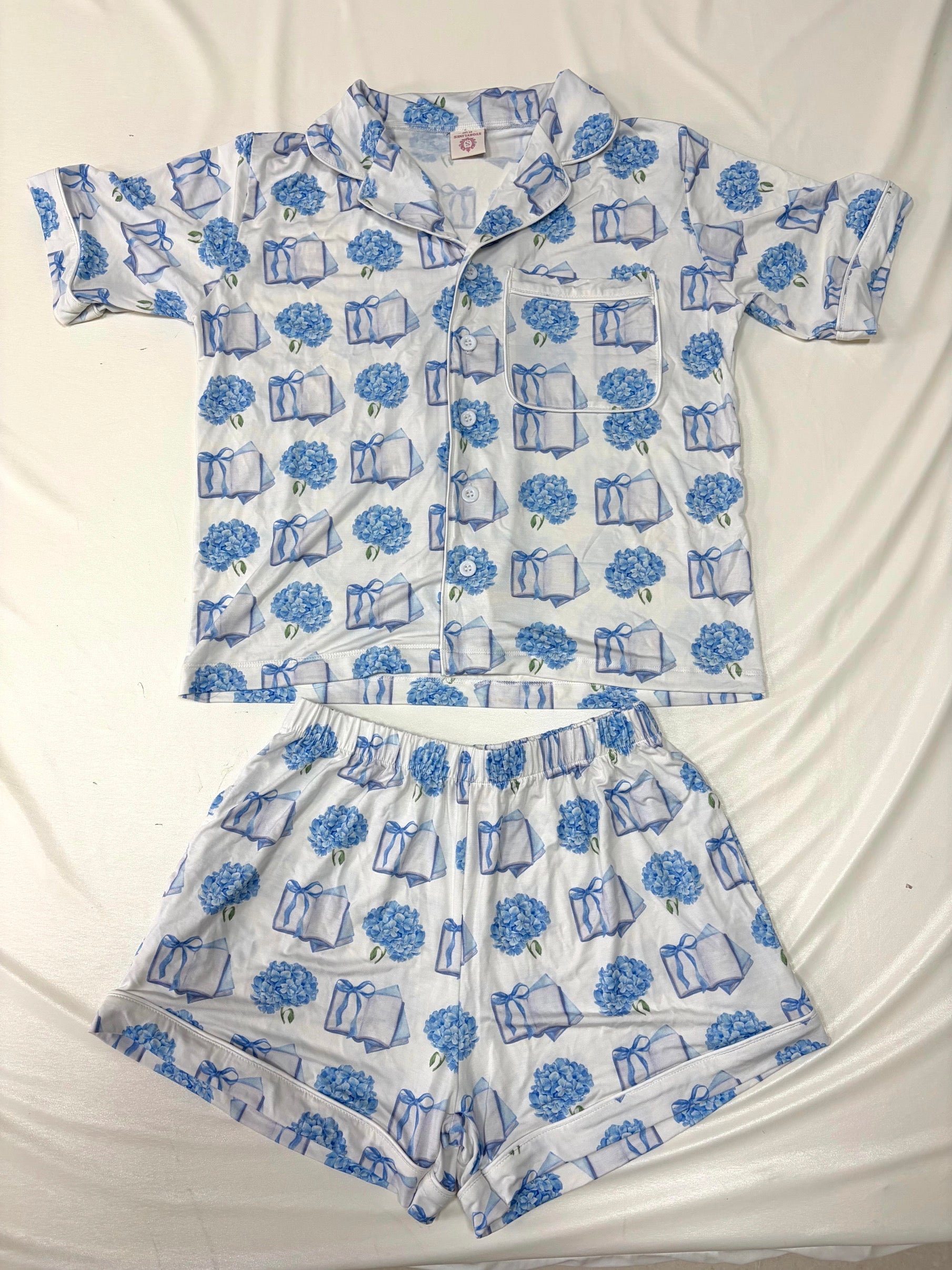 Bamboo Hydrangea Pajamas