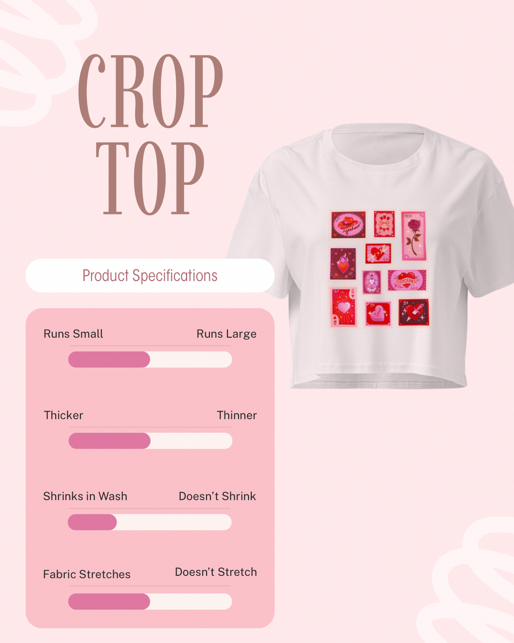 Queen of Hearts Crop Top