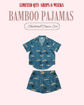 The Shattered Crown Short Sleeve Bamboo Pajama Set | Smoke & Scar