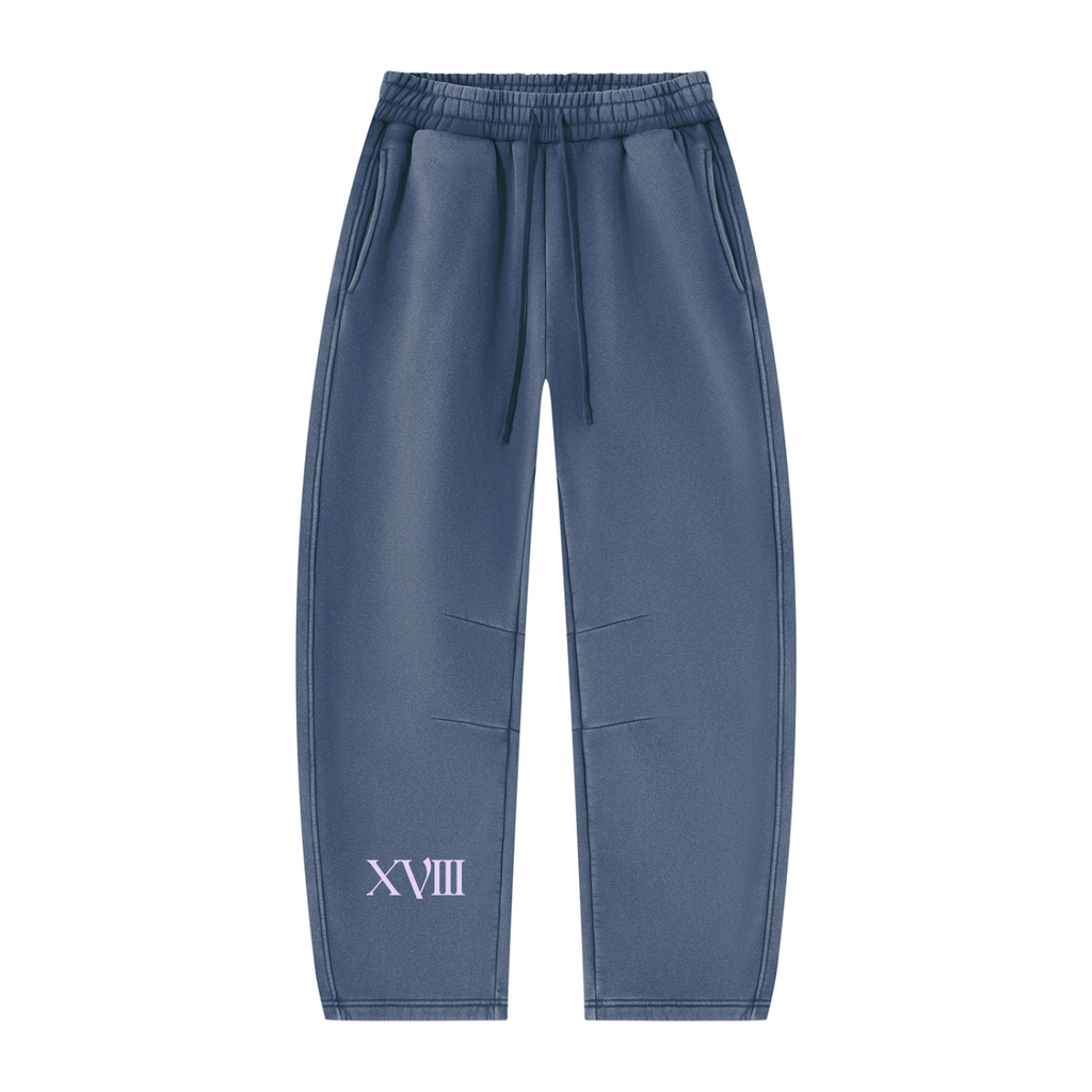 The Moon Vintage Wash Barrel Leg Fleece Sweatpants | Brittany Keller Art x Storylines by Sav