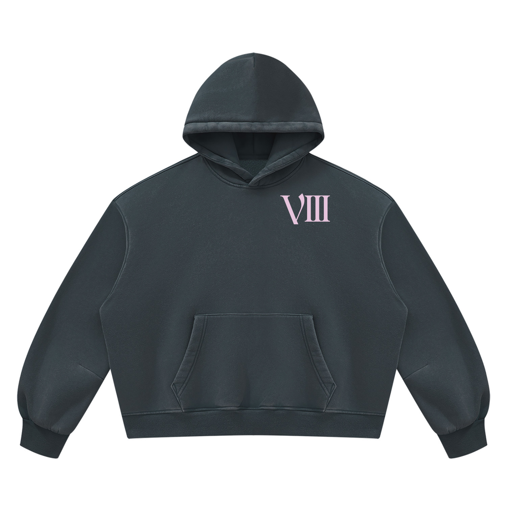 Strength Vintage Wash Boxy Fleece Hoodie | Brittany Keller Art x Storylines by Sav