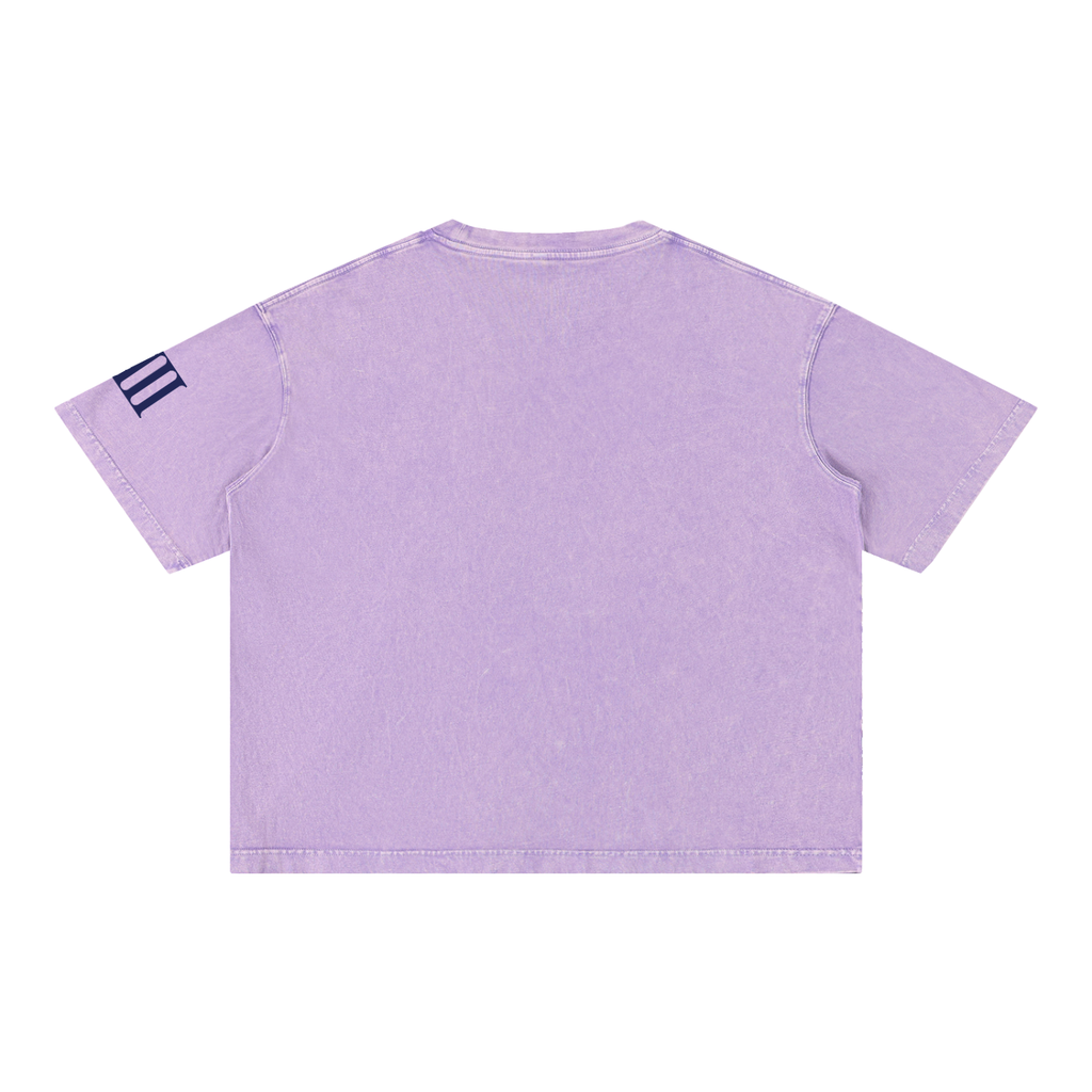 Strength Mineral Wash Boxy Cotton T-Shirt | Brittany Keller Art x Storylines by Sav