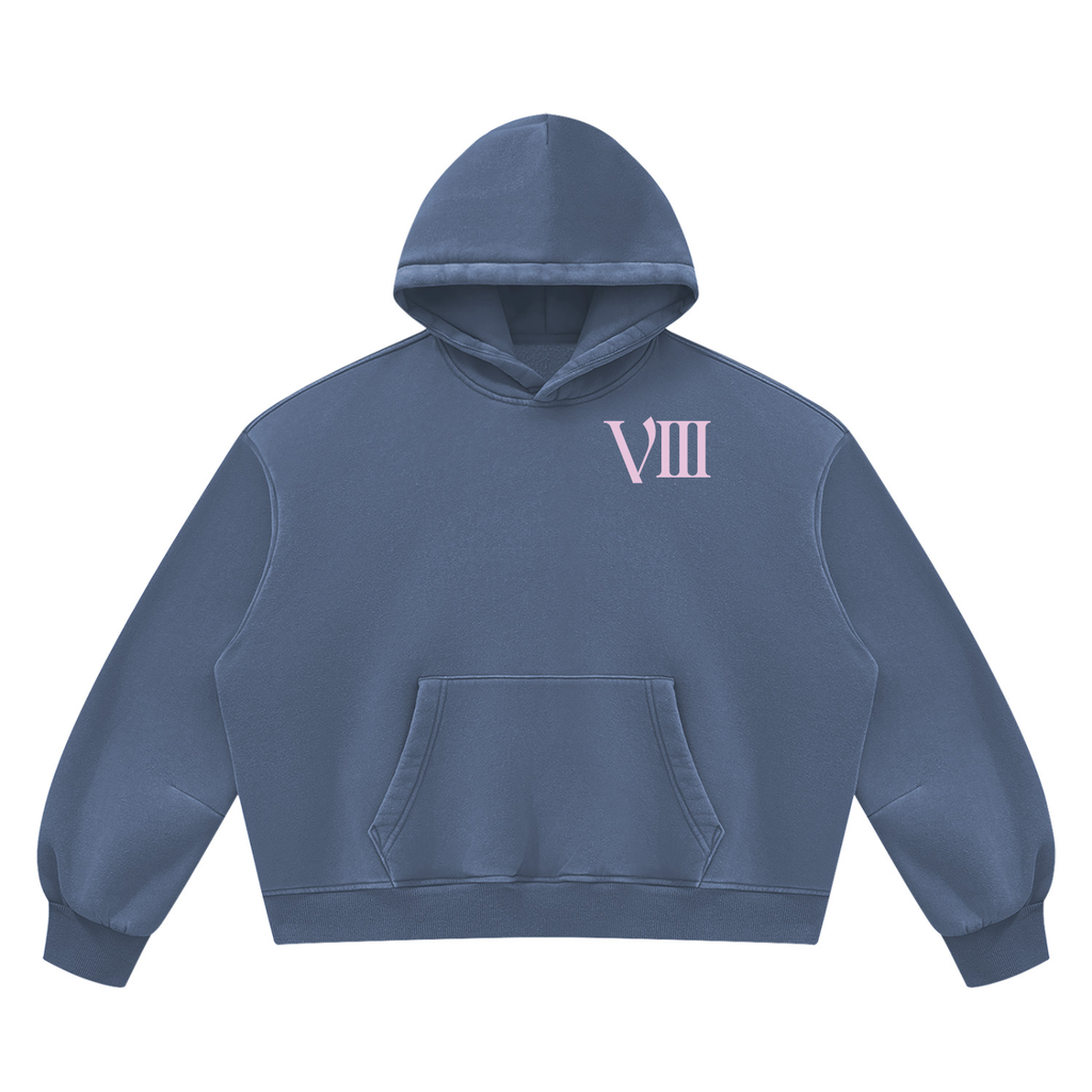 Strength Vintage Wash Boxy Fleece Hoodie | Brittany Keller Art x Storylines by Sav